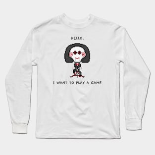 Jigsaw from Saw (Movie) Long Sleeve T-Shirt